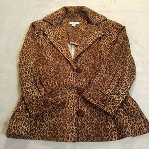 Joan Rivers Womens XS Animal Leopard Print 775